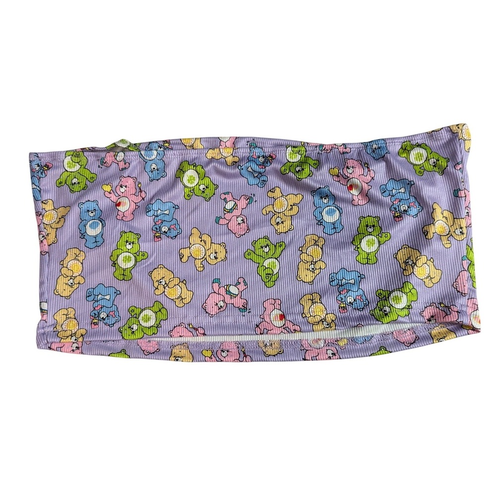 SHEIN Care Bears‎ Print Ribbed Tube Top Lavender 1XL - Picture 2 of 8